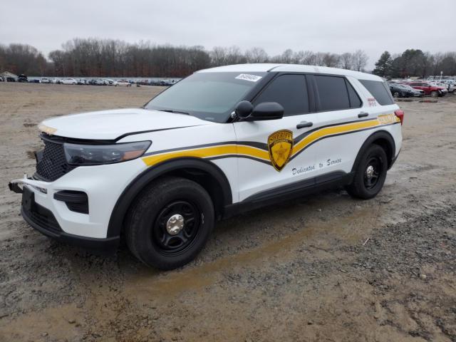 1FM5K8AB4NGA50117 - 2022 FORD EXPLORER POLICE INTERCEPTOR 白色 照片 1