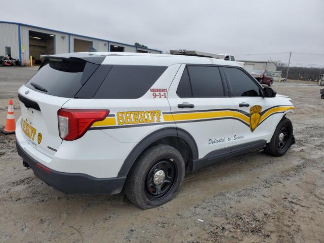 1FM5K8AB4NGA50117 - 2022 FORD EXPLORER POLICE INTERCEPTOR 白色 照片 3