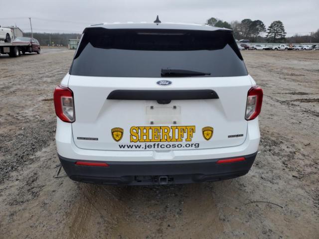 1FM5K8AB4NGA50117 - 2022 FORD EXPLORER POLICE INTERCEPTOR 白色 照片 6
