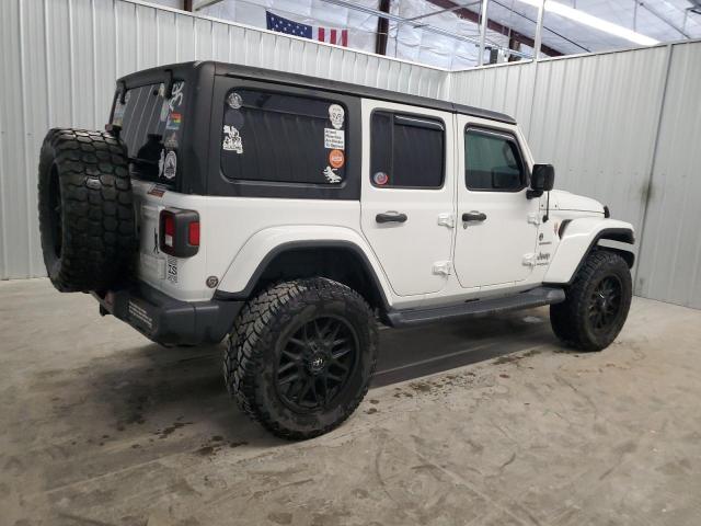1C4HJXEN4LW204606 - 2020 JEEP WRANGLER U SAHARA WHITE photo 3