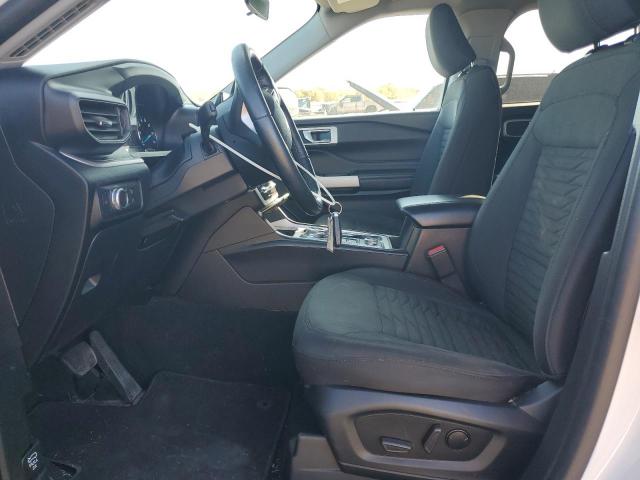 1FMSK8DH5MGA93026 - 2021 FORD EXPLORER XLT WHITE photo 7