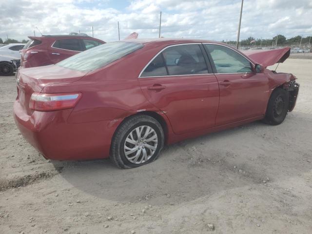 4T1BE46K27U058085 - 2007 TOYOTA CAMRY CE RED photo 3