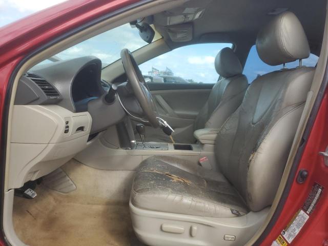4T1BE46K27U058085 - 2007 TOYOTA CAMRY CE RED photo 7