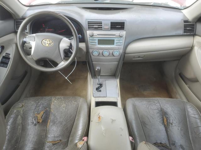 4T1BE46K27U058085 - 2007 TOYOTA CAMRY CE RED photo 8