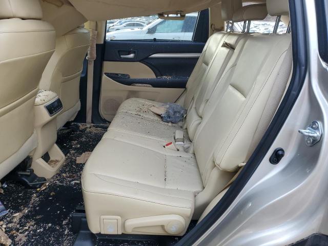5TDJKRFHXFS163633 - 2015 TOYOTA HIGHLANDER XLE GOLD photo 11