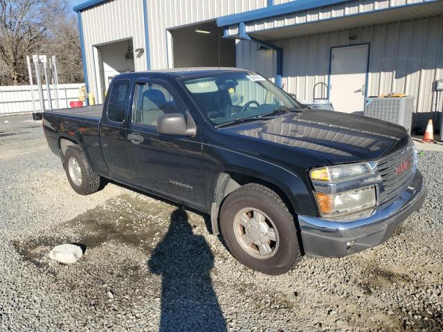 1GTCS196748109180 - 2004 GMC CANYON BLACK photo 4