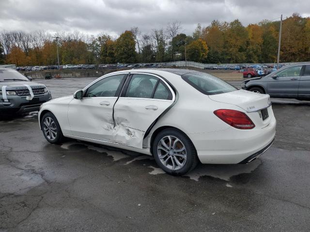 WDDWF4KB4GR105733 - 2016 MERCEDES-BENZ C 300 4MATIC WHITE photo 2