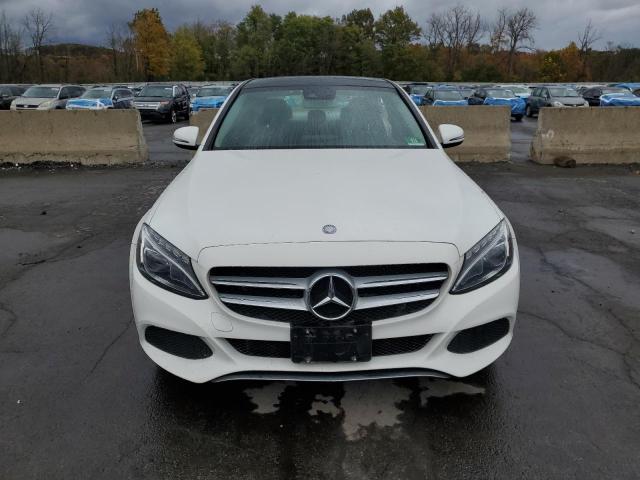 WDDWF4KB4GR105733 - 2016 MERCEDES-BENZ C 300 4MATIC WHITE photo 5