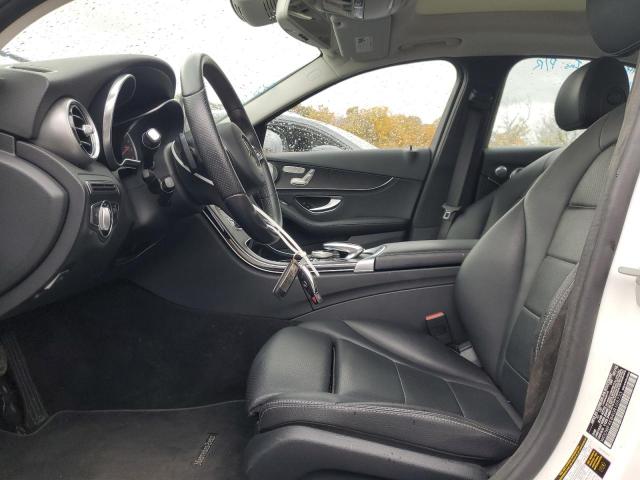 WDDWF4KB4GR105733 - 2016 MERCEDES-BENZ C 300 4MATIC WHITE photo 7
