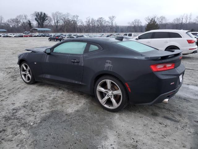 1G1FF1R72J0187041 - 2018 CHEVROLET CAMARO SS BLACK photo 2