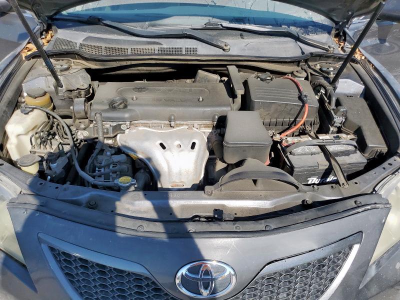 4T1BE46K98U258205 - 2008 TOYOTA CAMRY CE GRAY photo 11