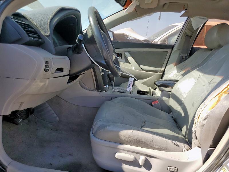 4T1BE46K98U258205 - 2008 TOYOTA CAMRY CE GRAY photo 7