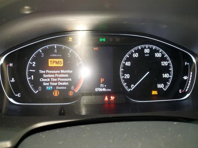 1HGCV1F57KA066843 - 2019 HONDA ACCORD EXL Gümüş fotoğraf 9