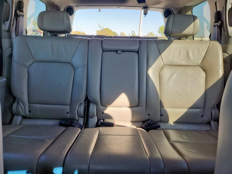 5FNYF3H65BB014153 - 2011 HONDA PILOT EXL BLUE photo 10