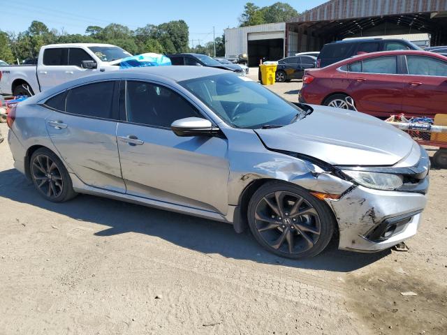 2HGFC2F8XLH595869 - 2020 HONDA CIVIC SPORT SILVER photo 4