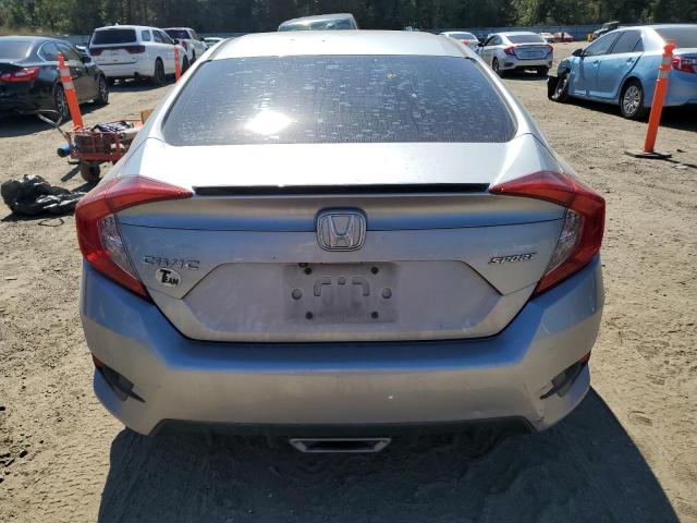 2HGFC2F8XLH595869 - 2020 HONDA CIVIC SPORT SILVER photo 6