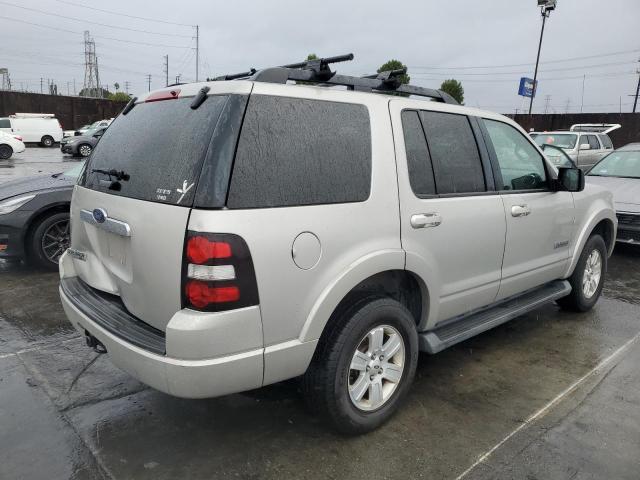 1FMEU63E98UA32580 - 2008 FORD EXPLORER XLT Plata foto 3