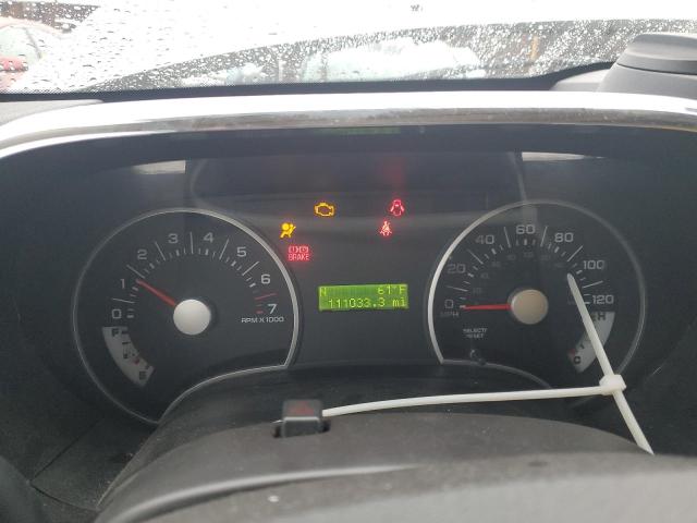 1FMEU63E98UA32580 - 2008 FORD EXPLORER XLT Plata foto 9