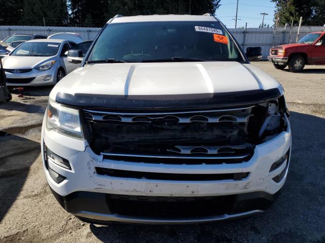 1FM5K7D81HGA84398 - 2017 FORD EXPLORER XLT თეთრი ფოტო 5