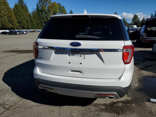 1FM5K7D81HGA84398 - 2017 FORD EXPLORER XLT თეთრი ფოტო 6