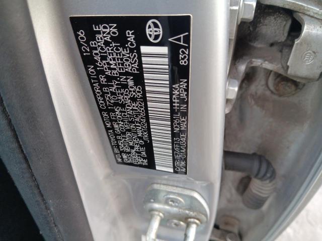 JTKKT624765021905 - 2006 TOYOTA SCION XA Gümüş fotoğraf 12