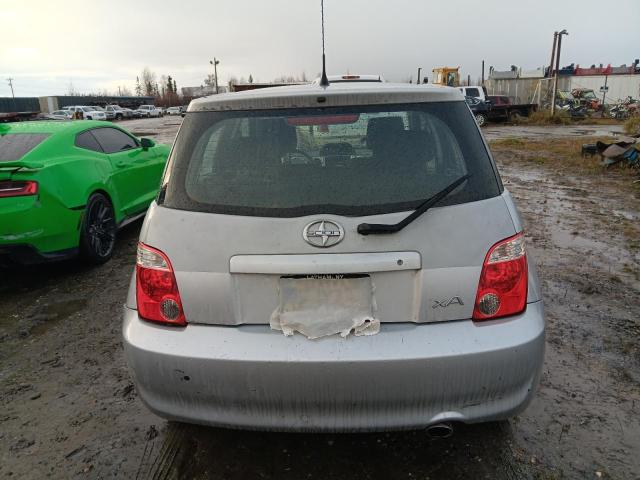 JTKKT624765021905 - 2006 TOYOTA SCION XA Gümüş fotoğraf 6