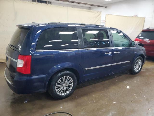 2C4RC1CGXGR190905 - 2016 CHRYSLER TOWN & COU TOURING L BLUE photo 3