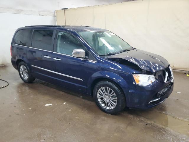 2C4RC1CGXGR190905 - 2016 CHRYSLER TOWN & COU TOURING L BLUE photo 4