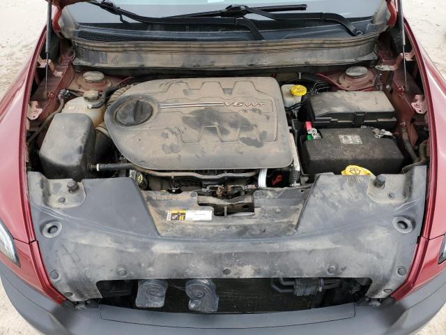 1C4PJMBS9GW266285 - 2016 JEEP CHEROKEE TRAILHAWK BURGUNDY photo 12