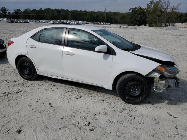 2T1BURHEXHC861589 - 2017 TOYOTA COROLLA L WHITE photo 4