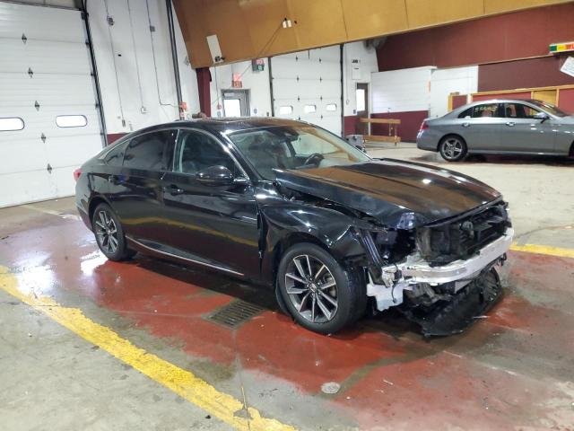 1HGCV1F55MA083935 - 2021 HONDA ACCORD EXL BLACK photo 4
