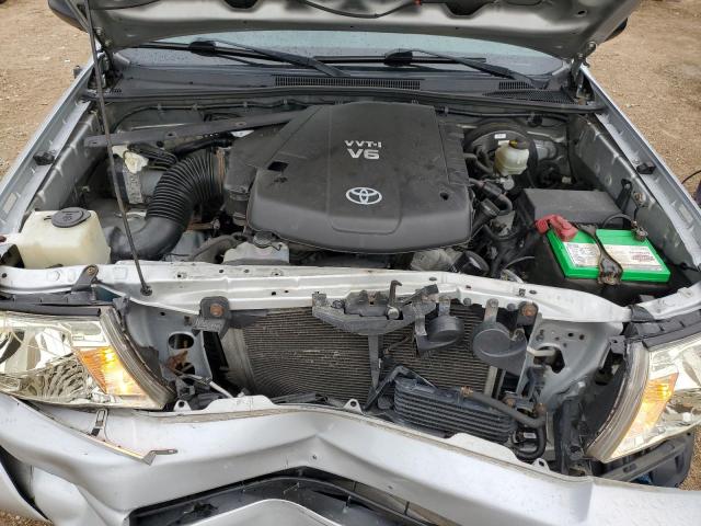 3TMLU42N69M035220 - 2009 TOYOTA TACOMA DOUBLE CAB SILVER photo 11