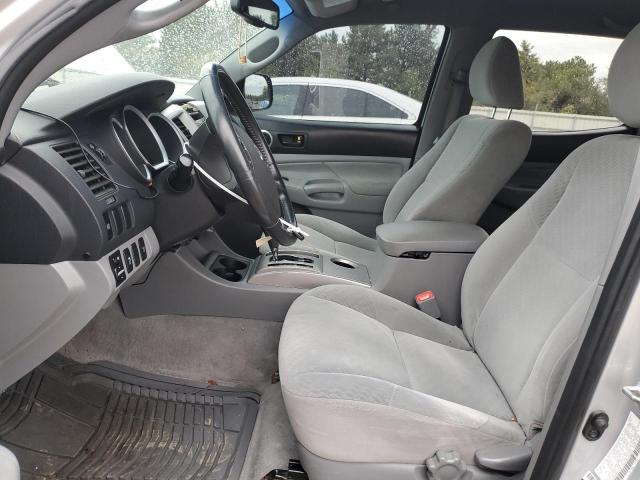 3TMLU42N69M035220 - 2009 TOYOTA TACOMA DOUBLE CAB SILVER photo 7