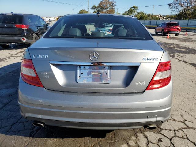 WDDGF8BB5BR184124 - 2011 MERCEDES-BENZ C 300 4MATIC SILVER photo 6