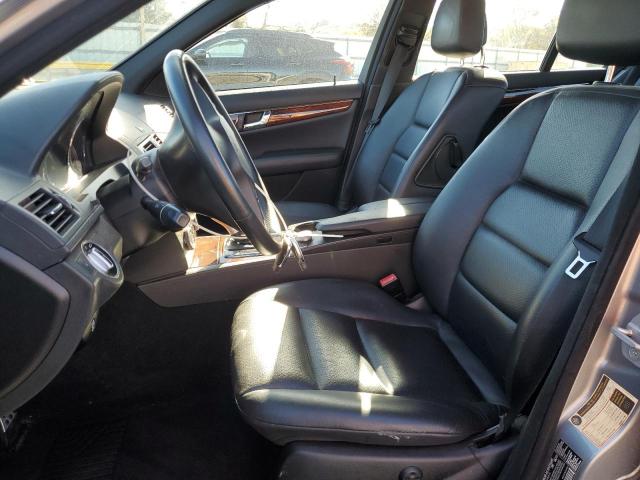 WDDGF8BB5BR184124 - 2011 MERCEDES-BENZ C 300 4MATIC SILVER photo 7