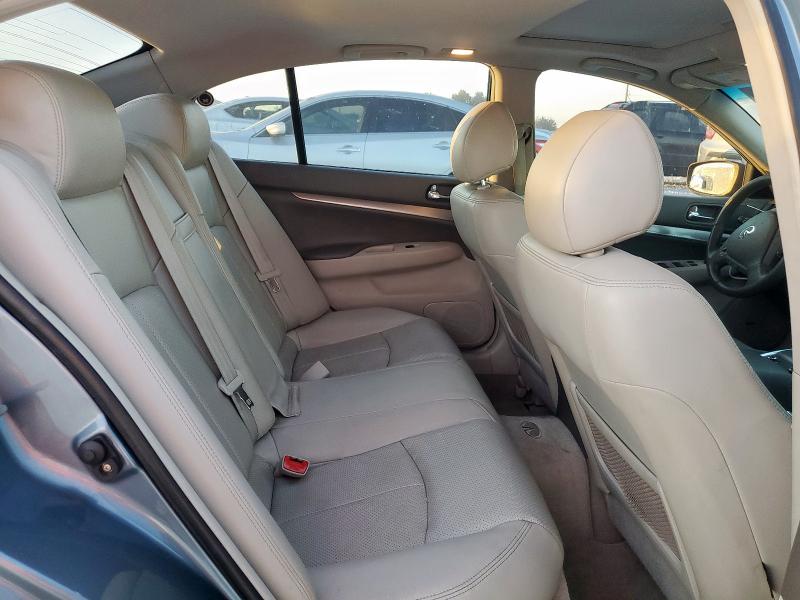 JN1CV6APXAM405955 - 2010 INFINITI G37 BASE ლურჯი ფოტო 10