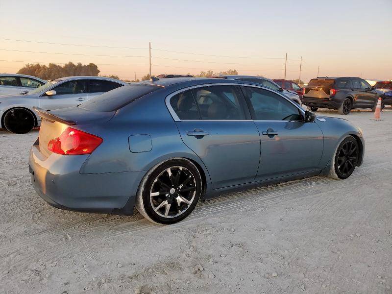 JN1CV6APXAM405955 - 2010 INFINITI G37 BASE ლურჯი ფოტო 3