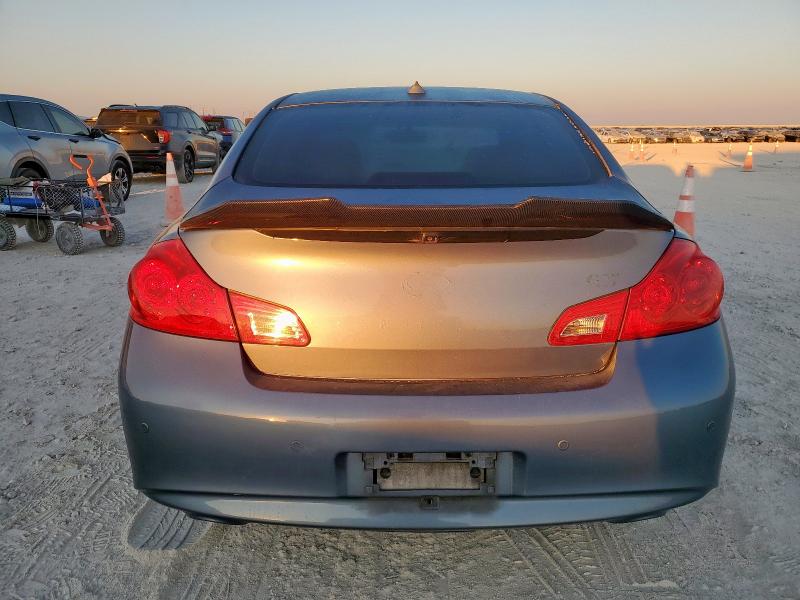 JN1CV6APXAM405955 - 2010 INFINITI G37 BASE ლურჯი ფოტო 6
