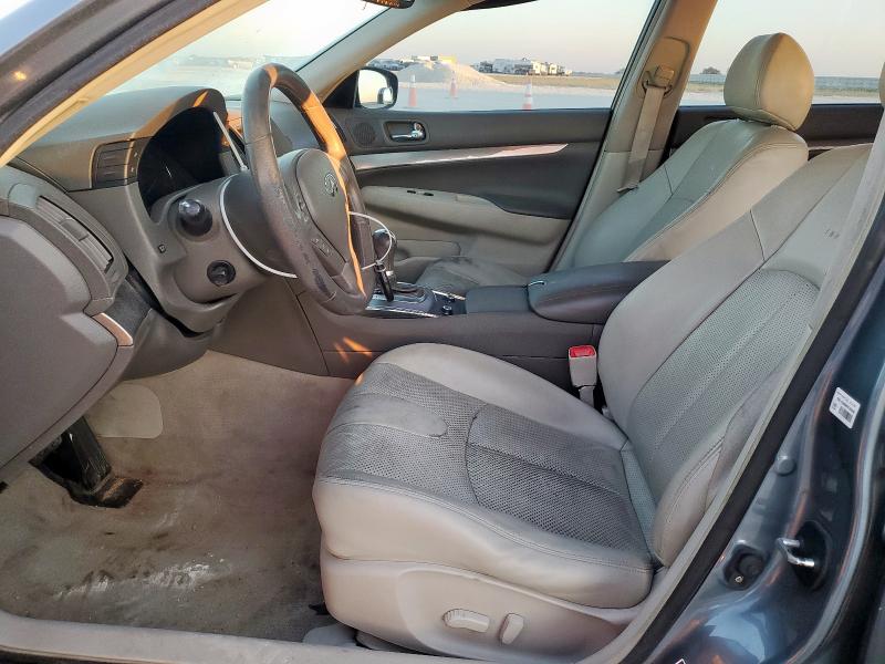JN1CV6APXAM405955 - 2010 INFINITI G37 BASE ლურჯი ფოტო 7