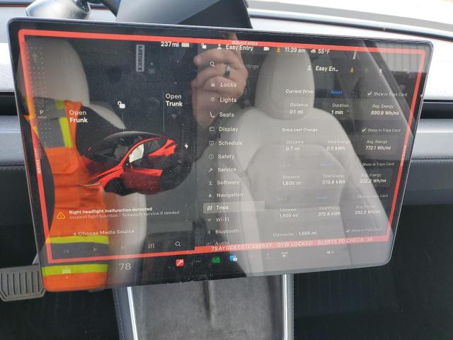 7SAYGDEE0TF338937 - 2026 TESLA MODEL Y ნაცრისფერი ფოტო 9