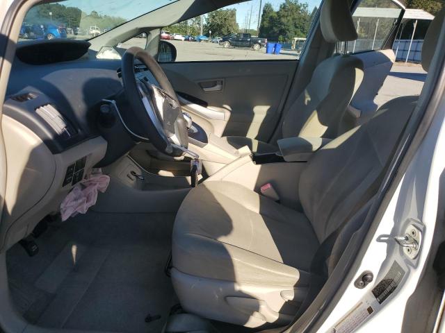 JTDKN3DUXA0038975 - 2010 TOYOTA PRIUS WHITE photo 7