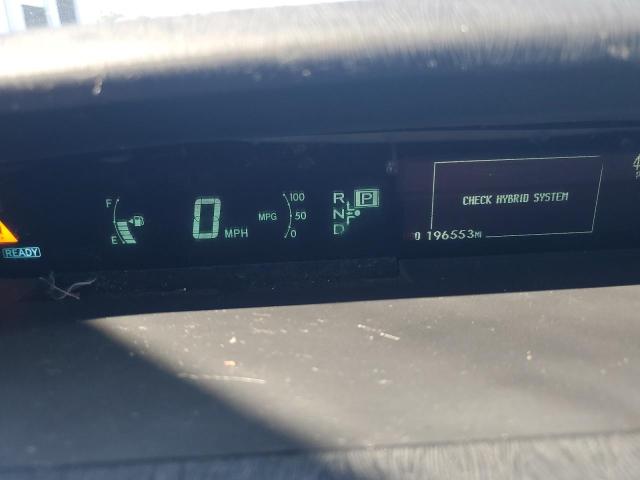 JTDKN3DUXA0038975 - 2010 TOYOTA PRIUS WHITE photo 9