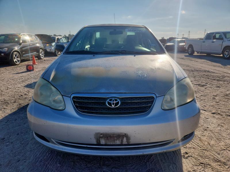 JTDBR32E860085591 - 2006 TOYOTA COROLLA CE SILVER photo 5