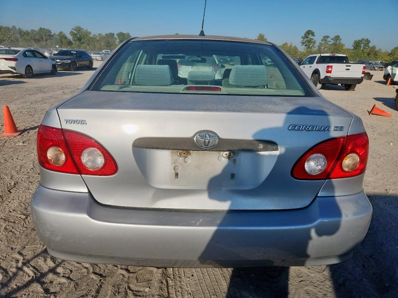 JTDBR32E860085591 - 2006 TOYOTA COROLLA CE SILVER photo 6