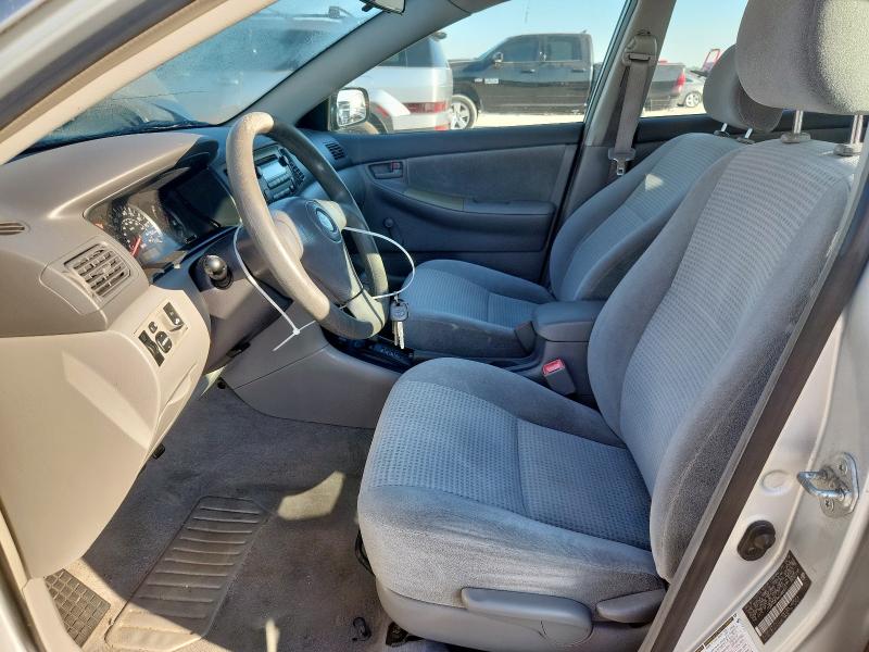 JTDBR32E860085591 - 2006 TOYOTA COROLLA CE SILVER photo 7