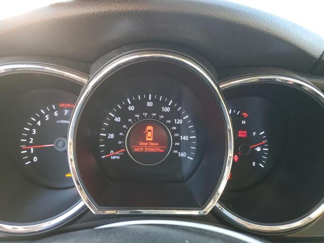 5XXGN4A73CG041146 - 2012 KIA OPTIMA EX BLACK photo 9