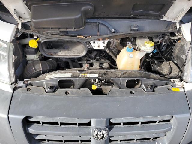 3C6TRVDG0GE129632 - 2016 RAM PROMASTER 2500 HIGH თეთრი ფოტო 12