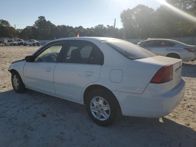 1HGES16532L041444 - 2002 HONDA CIVIC LX WHITE photo 2