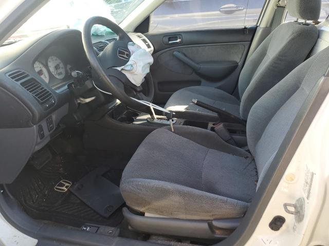 1HGES16532L041444 - 2002 HONDA CIVIC LX WHITE photo 7