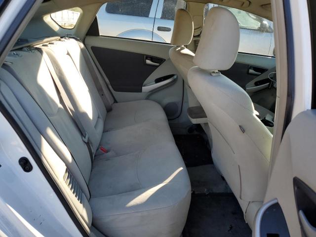 JTDKN3DU4A0147660 - 2010 TOYOTA PRIUS თეთრი ფოტო 10